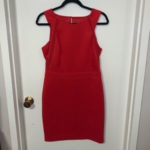 👗 Guess red dress 8